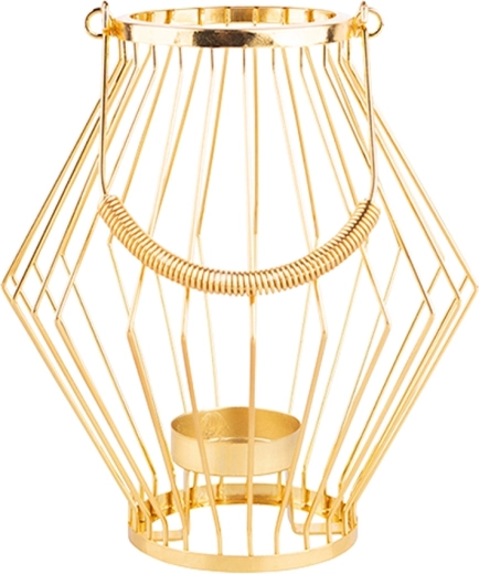 Acabado metálico dorado como decoración elegante