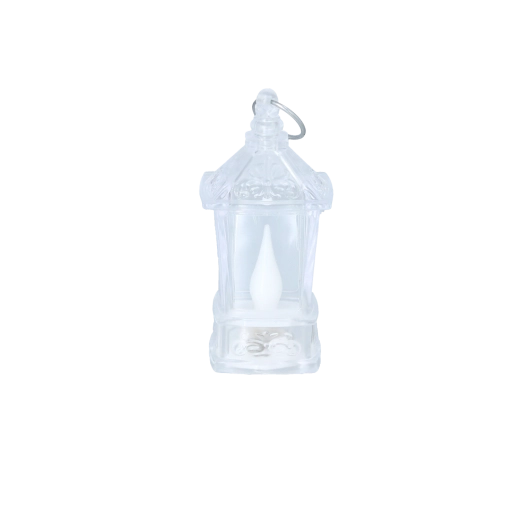 Mini farol LED transparente 3,5 × 9,5 cm