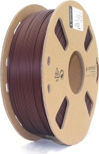 Filamento PLA para impresora 3D 1.75mm marrón