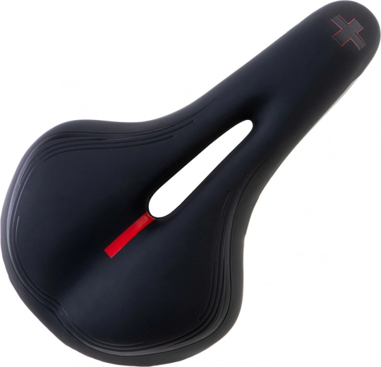 Forma ergonómica y canal central