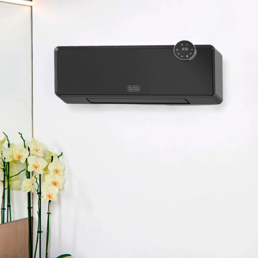 Termoventilador mural BLACK+DECKER 2000 W con mando a distancia