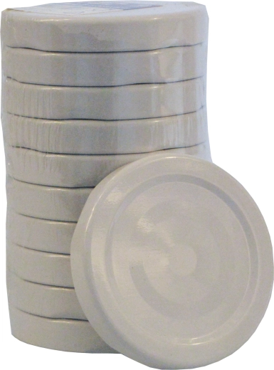 Tapa para conservas TWIST 58 blanca (10 uds)