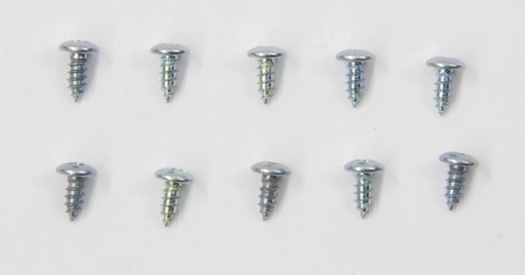 Tornillos autoperforantes para chapa M2,9 × 6,5 mm JAMARA, 10 unidades