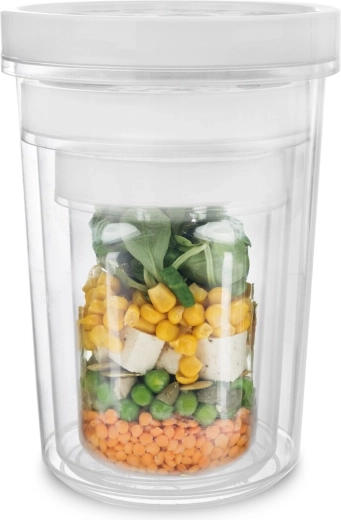 Práctico para almacenar y congelar