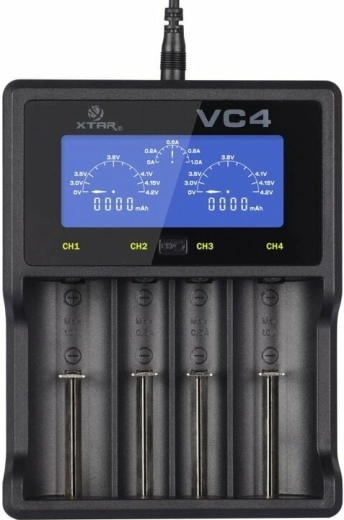 XTAR VC4 cargador USB inteligente de cuatro canales