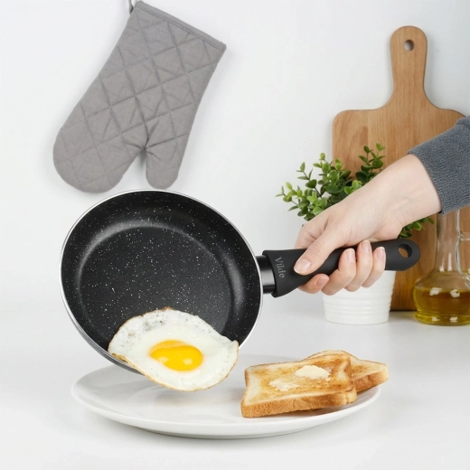 Superficie de granito antiadherente para una cocina más saludable