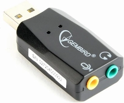 Tarjeta de sonido externa Virtus USB