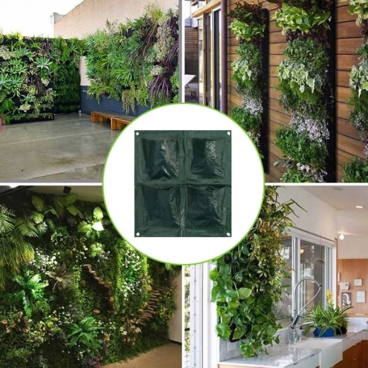 Cultivo vertical que ahorra espacio