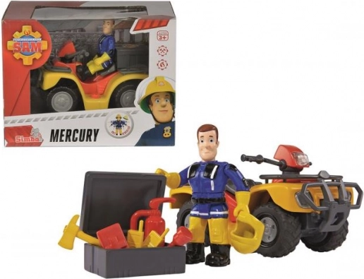 Mercury cuatriciclo con figura – Bombero Sam