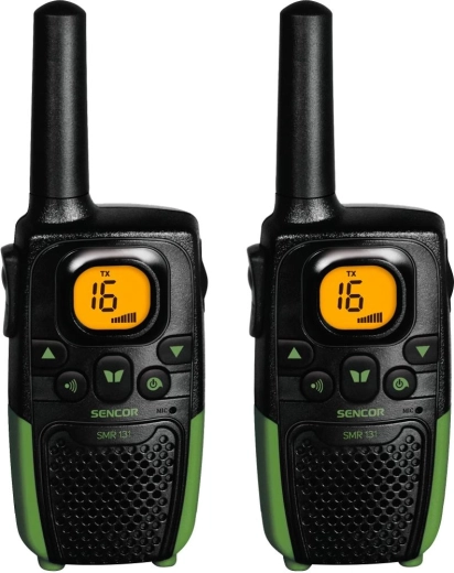 Pareja de walkie-talkies Sencor con un alcance de hasta 7 km