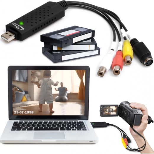 Capturadora de vídeo Media-Tech para digitalizar VHS
