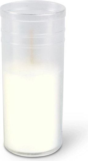 Inserto de vela blanco para farolillo 12 × Ø4,8 cm