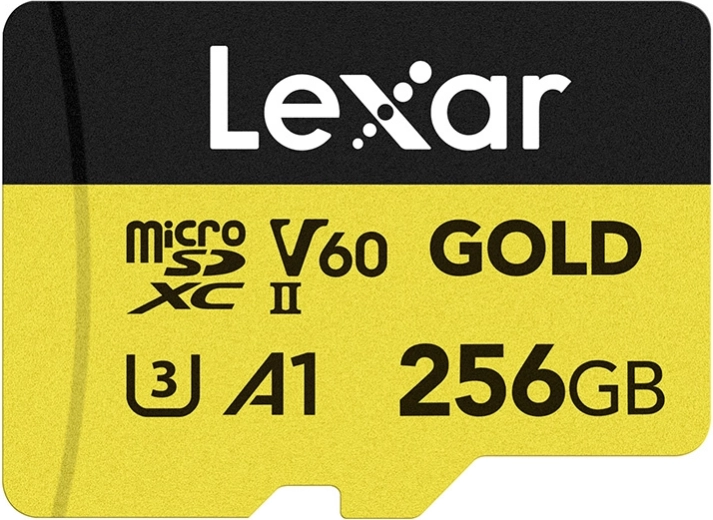 Tarjeta Lexar GOLD microSDXC 256 GB