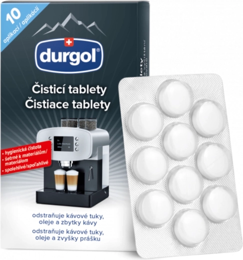 Durgol tabletas limpiadoras para todas las cafeteras 10 uds