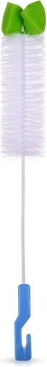 Cepillo largo para botellas de 41 cm con punta de esponja