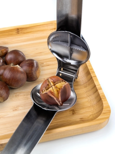 Ideal para castañas comestibles crudas