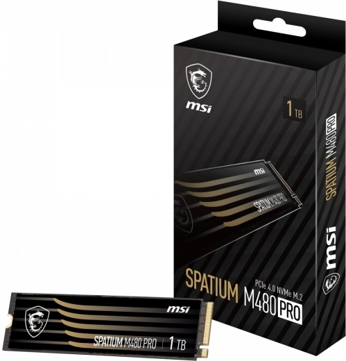 Disco SSD MSI SPATIUM M480 PRO 1 TB M.2 PCIe 4.0