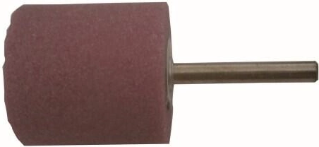 Muela abrasiva cilíndrica con vástago 40 × 40 mm, grano 46