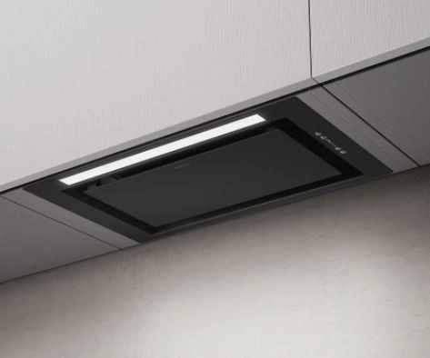 Campana extractora LANE negro mate