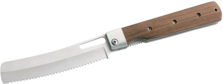 Cuchillo plegable de camping Herbertz para pan 11 cm