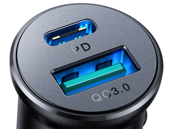 Carga rápida PD y QC 3.0 hasta 30 W