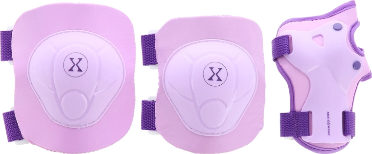 Conjunto de protectores NILS Extreme H704 – Morado