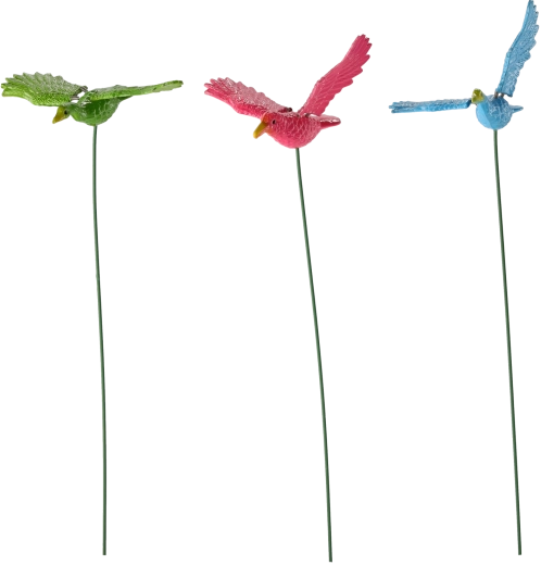 Decoración de jardín para pinchar – pájaro 34 cm