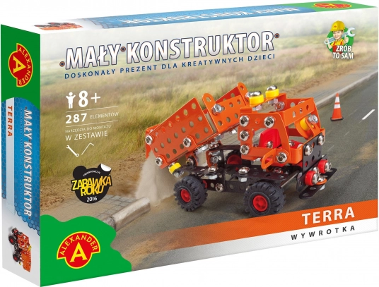 Pequeño constructor – servicio vial camión volquete