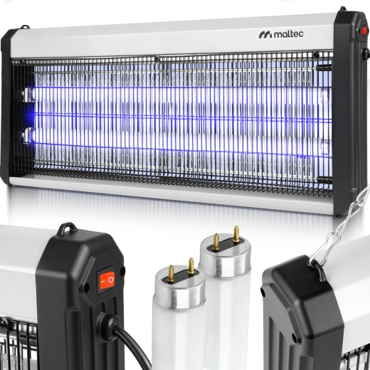 Maltec lámpara antimosquitos masterkiller 40 w, 3800 v