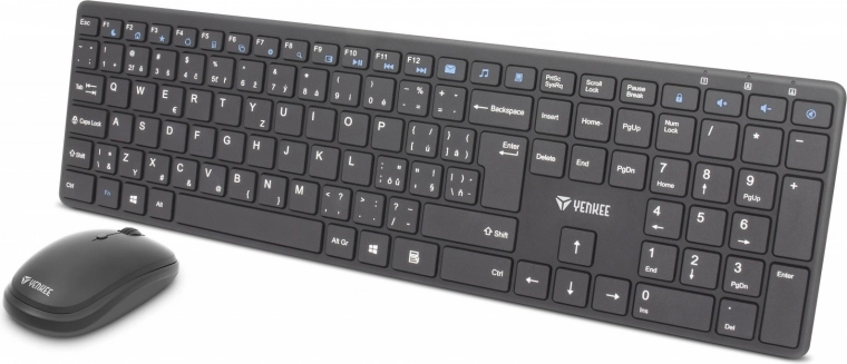 Kit inalámbrico de teclado y ratón Yenkee Tibe