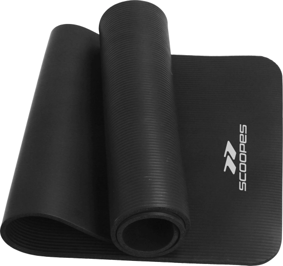 Esterilla de fitness NBR Cushion 10 mm negra