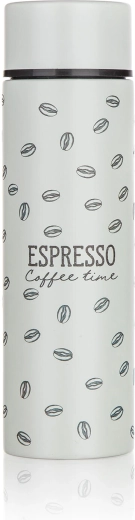 Mini termo de acero inoxidable para café Espresso 140 ml, gris