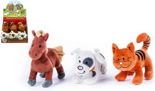 Animalito de peluche con sonido 18–22 cm – mis primeros animalitos