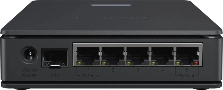 Router MIKROTIK hAP ax S Wi‑Fi 6 con SFP 2,5G y 5× gigabit