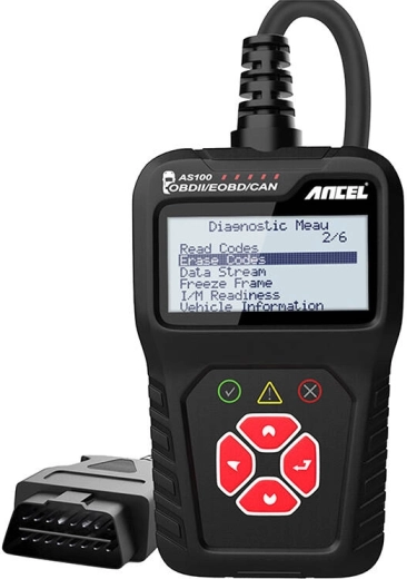 Escáner de diagnóstico OBD2 Ancel AS100/AC100