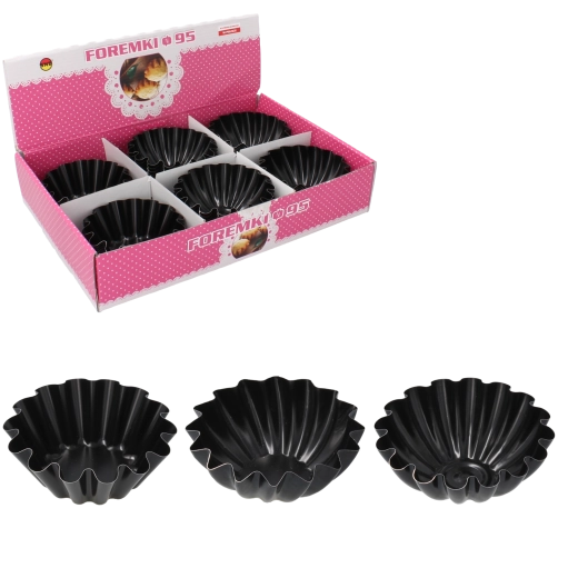 Molde para hornear mini bundt con superficie antiadherente 9,5 cm
