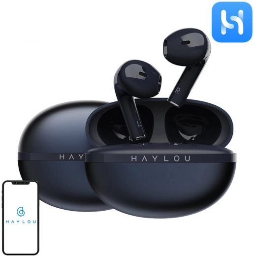 Auriculares inalámbricos TWS Haylou X1 2023 ENC azul