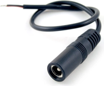 Conector de alimentación Solight con toma hembra para tiras LED – 5,5 × 2,1 mm - 1 unidad