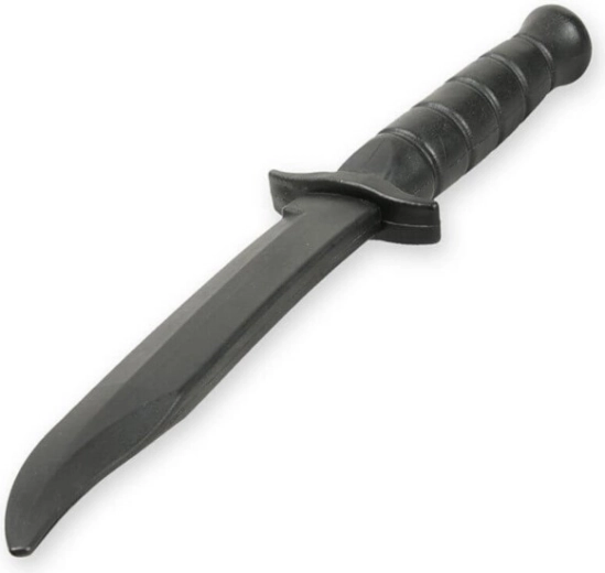 Cuchillo de entrenamiento de goma DBX Bushido