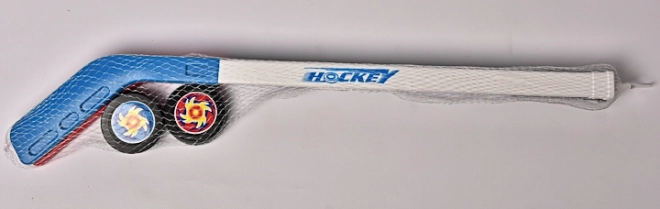 Palos de hockey infantiles con disco