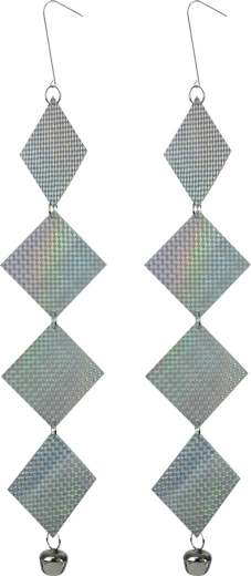 Ahuyentador reflectante colgante para pájaros de PVC (2 uds.)