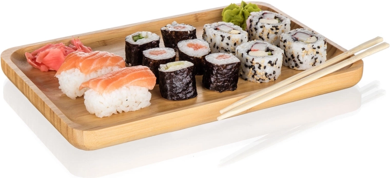 Ideal para sushi, tapas y postres