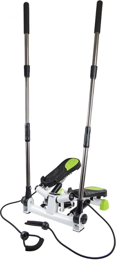 Twist stepper con expansores y manillares HMS, verde