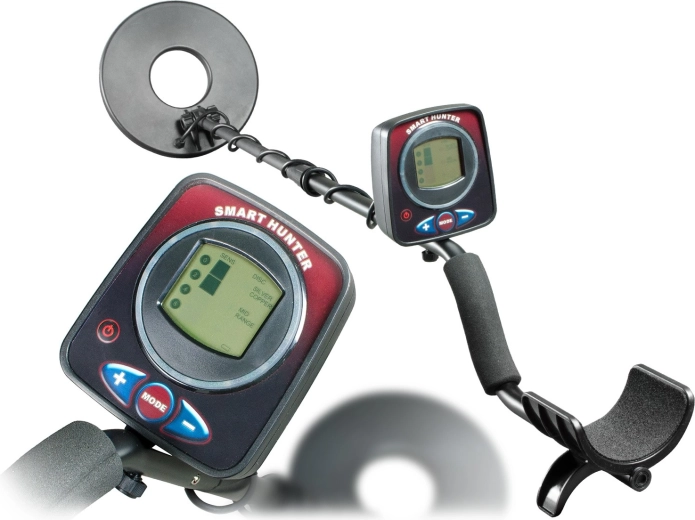 Detector de metales Cobra Tector con pantalla LCD y bobina impermeable de 215 mm