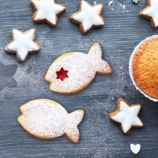 Corte limpio para galletas y decoraciones