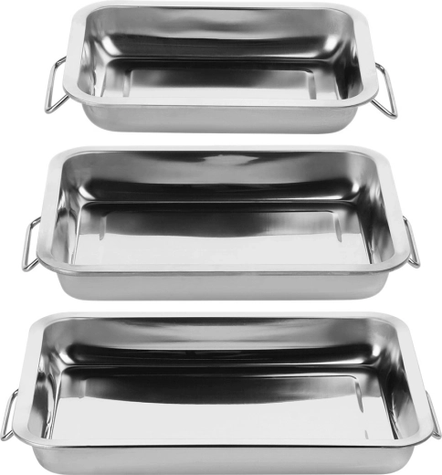 Tres tamaños prácticos para cualquier horneado