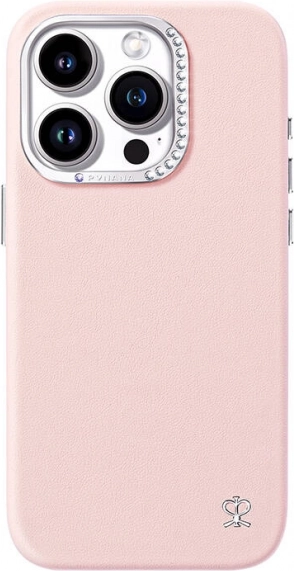 Funda estrellada Joyroom para iPhone 15 Pro Max rosa