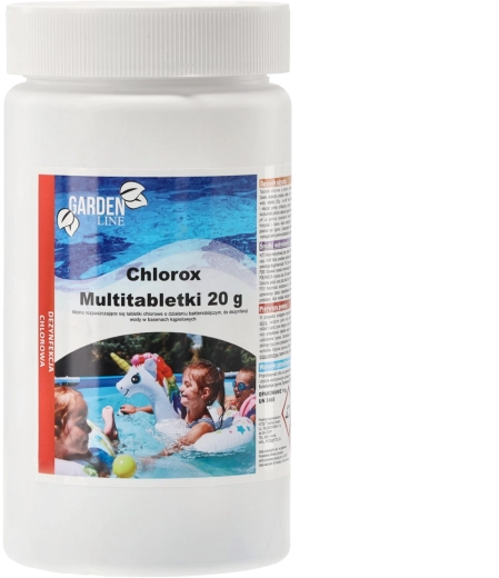 Multitabletas de cloro CHLOROX 20 g, 1 kg