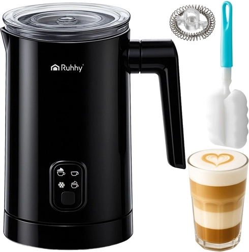 Espumador de leche eléctrico RUHHY 400 W negro