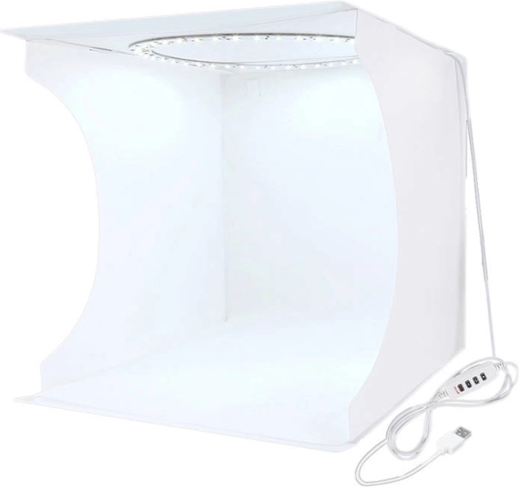 Fotocaja sin sombras PULUZ 30 cm con iluminación LED